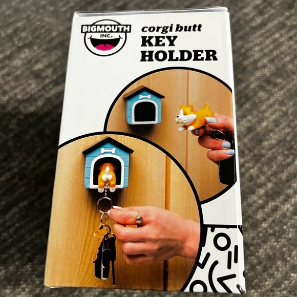 NWT Corgi Butt & Dog House Key Holder Big Mouth Inc. - Picture 4 of 11